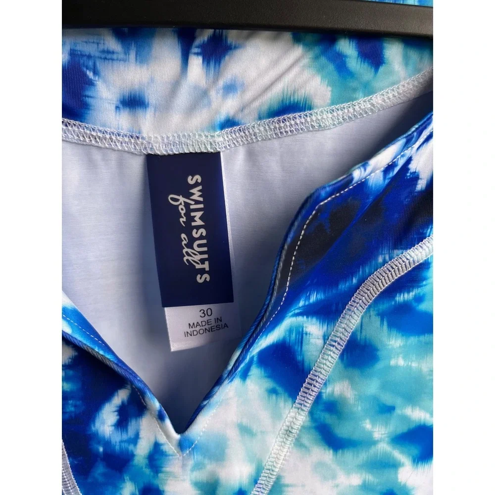 Swimsuits For All blue white
